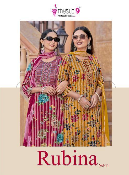 Mystic9 rubina vol 11 Indian kurti wholesalers